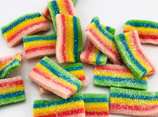 Rainbow-Candy Fruchtgummi