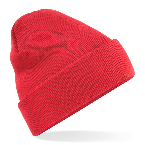 Beanie Glaube- Liebe- Sylt- Hoffnung Bright Red